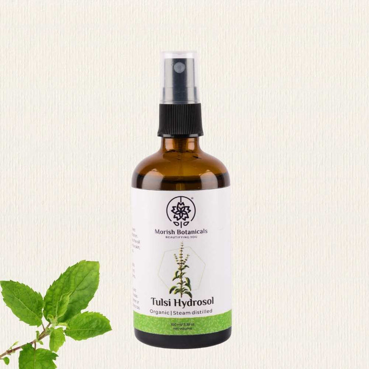 Organic Tulsi Water Spray | Oily Skin | Astringent | Distilled | 100 ML