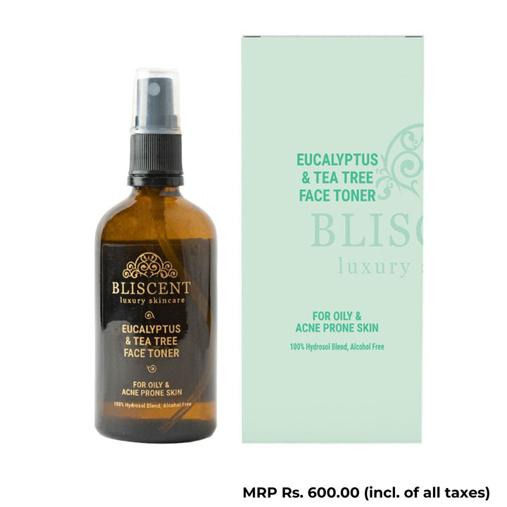 Eucalyptus & Tea Tree Face Toner | Anti Acne | Skin Hydrating | 100 ML