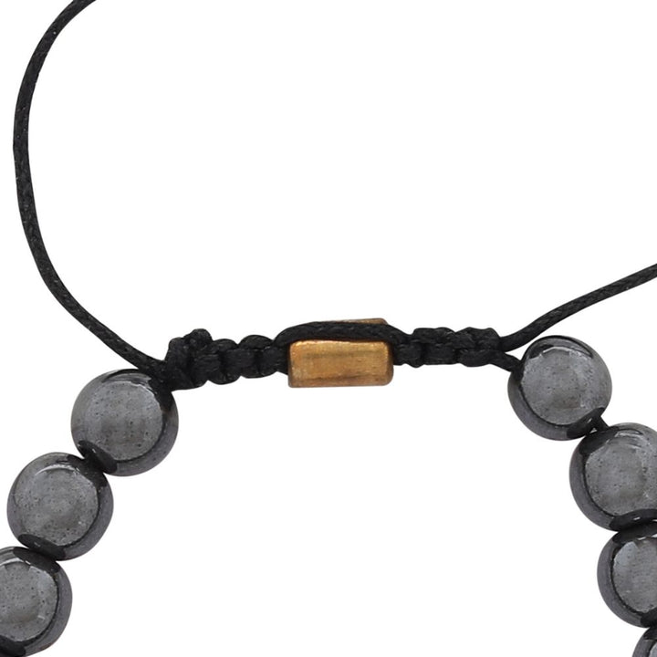 Hematite Bracelet | Adjustable | Semi Precious Stone | Grounding & Balances Root Chakra