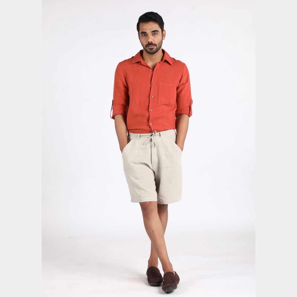 Men's Summer Shorts | European Linen | Eco-Friendly | Sustainable