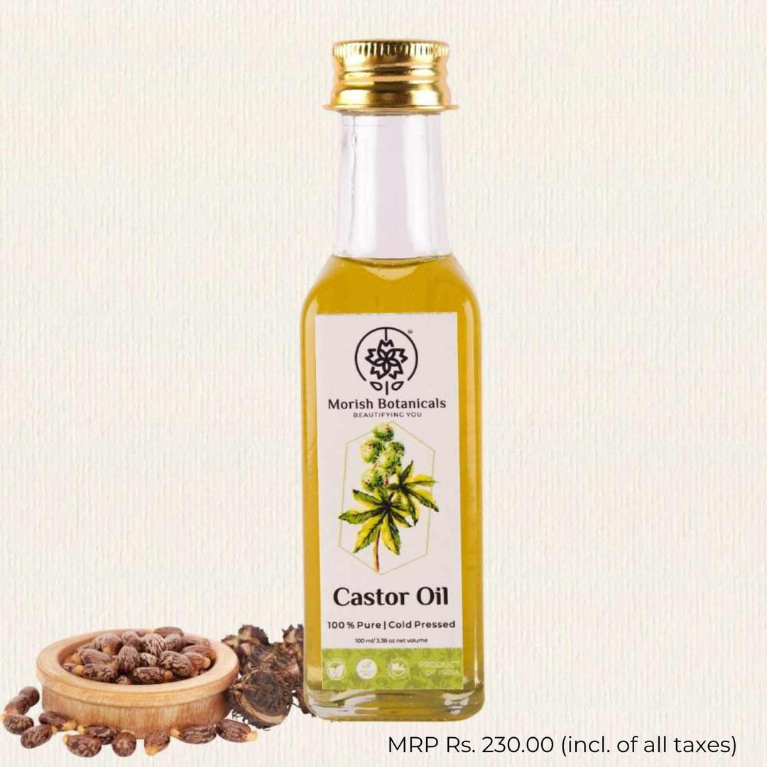 Cold Pressed Castor Oil | Nail Nourishment | Healthy Hair | Skin | Organic | 100 ML