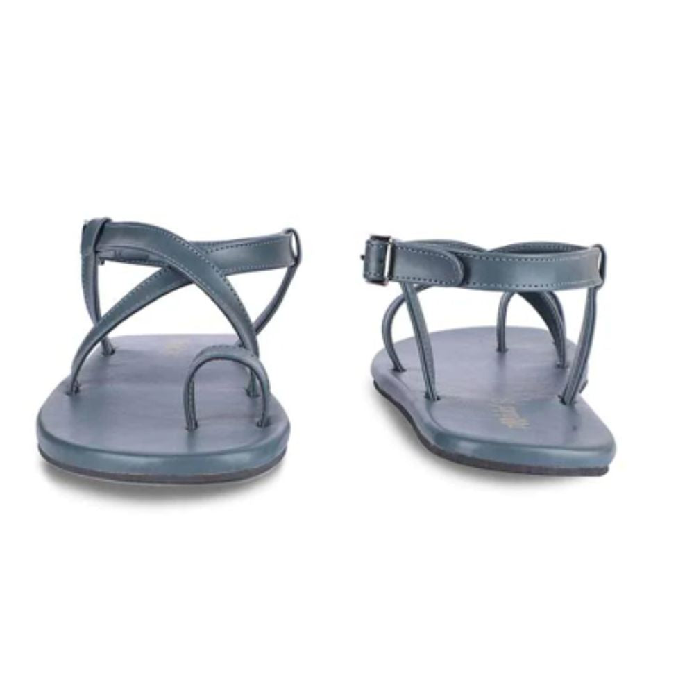 Steel Grey Sandals For Men | Captivating Comfortable And  Eco-friendly Wear