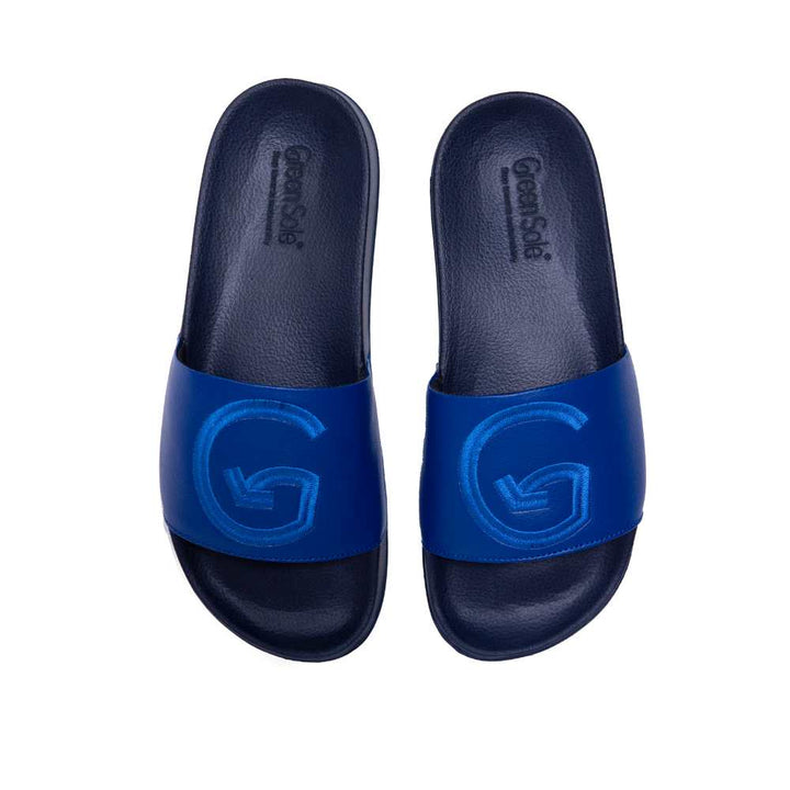 Pool Side Flip Flops | Sleek Design | Comfortable | Navy Blue & Blue