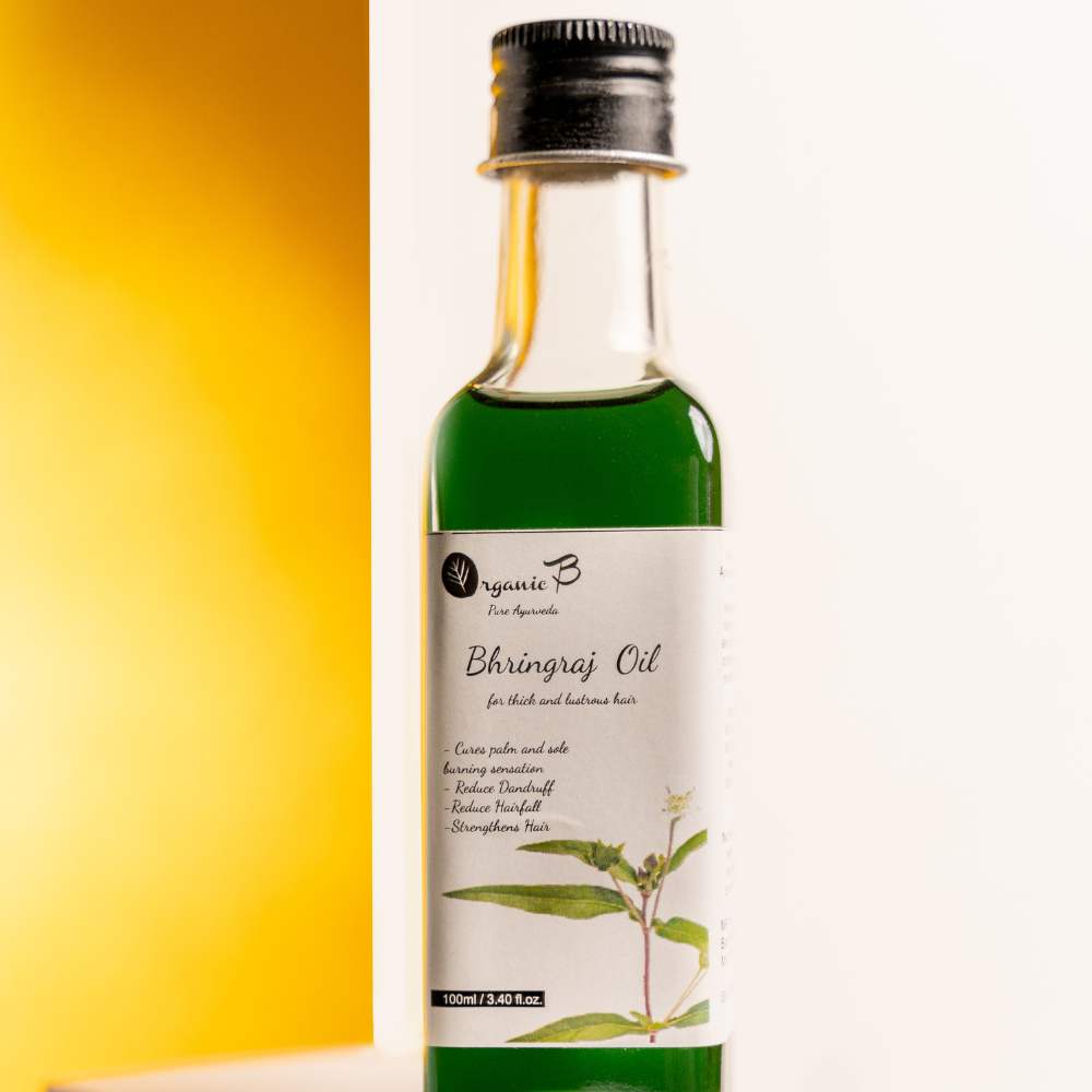 Bhringraj Oil | Pure & Natural | Hair- Growth | Anti-Greying | Scalp Treatment | 100 ML