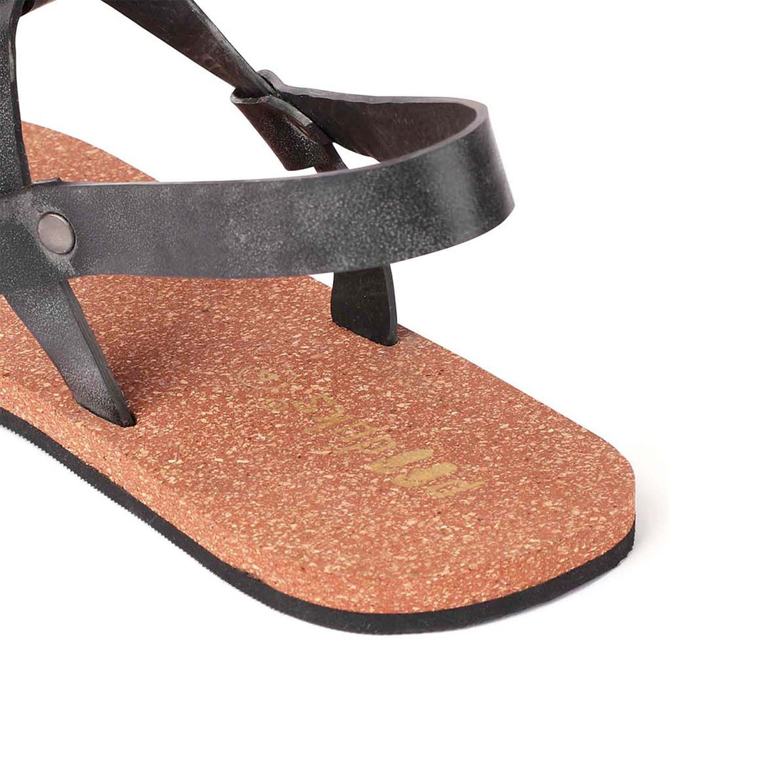 Cork Sandal | A Statement of Individuality & Sustainability | Unisex | Black & Brown