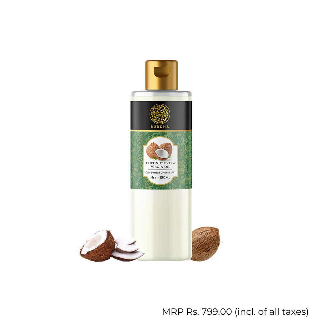 Cold Pressed Virgin Coconut Oil | Skin, Hair and Baby Care | Hair Oil | Ayurvedic And Organic | 150 ML