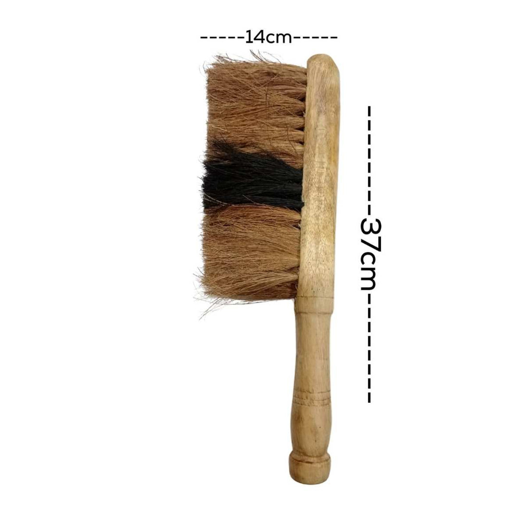 Banister Dusting Brush| Sustainable | Coconut Coir & Wood | Set of 2