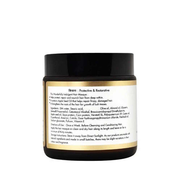 Pre-Shampoo Hair Masque | Apple Seed Oil, Bhringraj & Soy | Intensive Repair | 100 GM