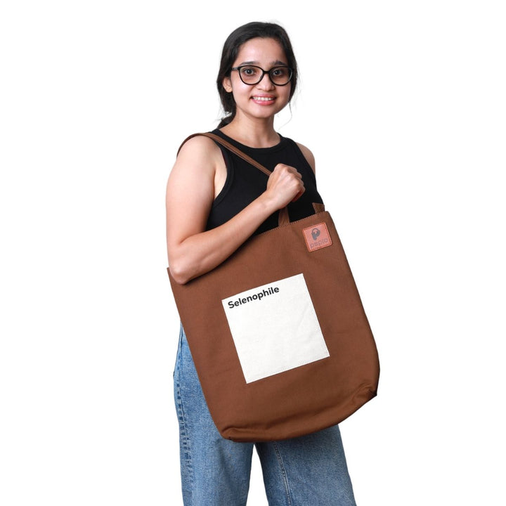 Gadgets Safe Tote Bag | Cotton | Padded | Utility | Spacious | Everyday Bag