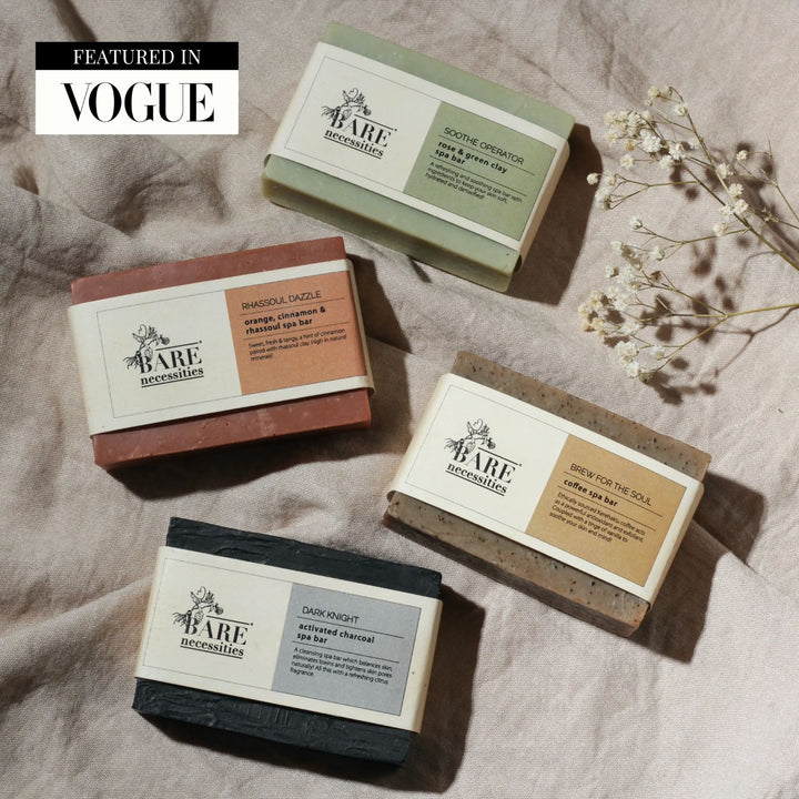 Natural Handmade Bath Soaps | Vegan | Toxin-Free | Combo Pack Of 4