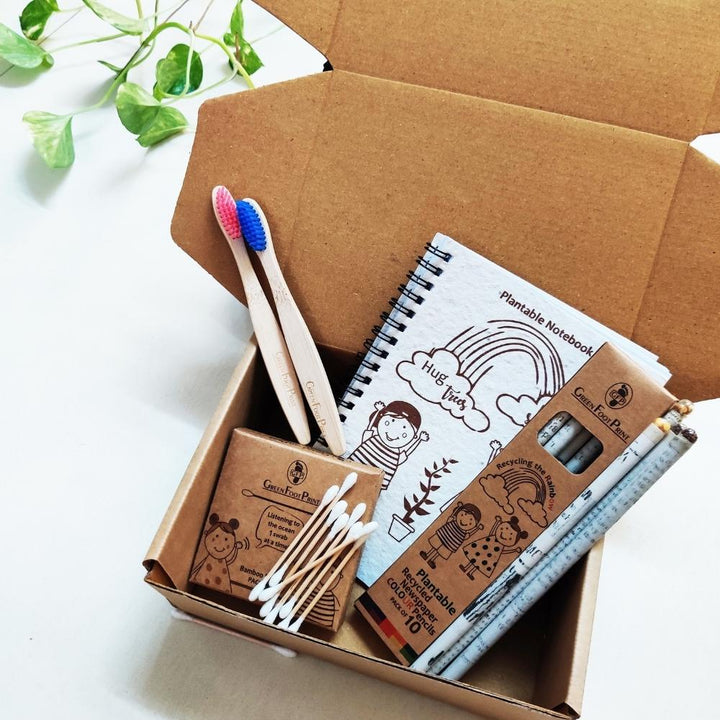 Personal And Stationery Kit For Kids | Sustainable Gift box | Pack Of 5