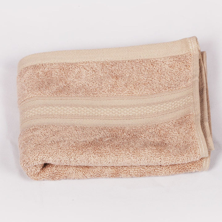 Natural Bamboo Hand Towel | Eco Friendly | Chemical Free | Beige | Set Of 2