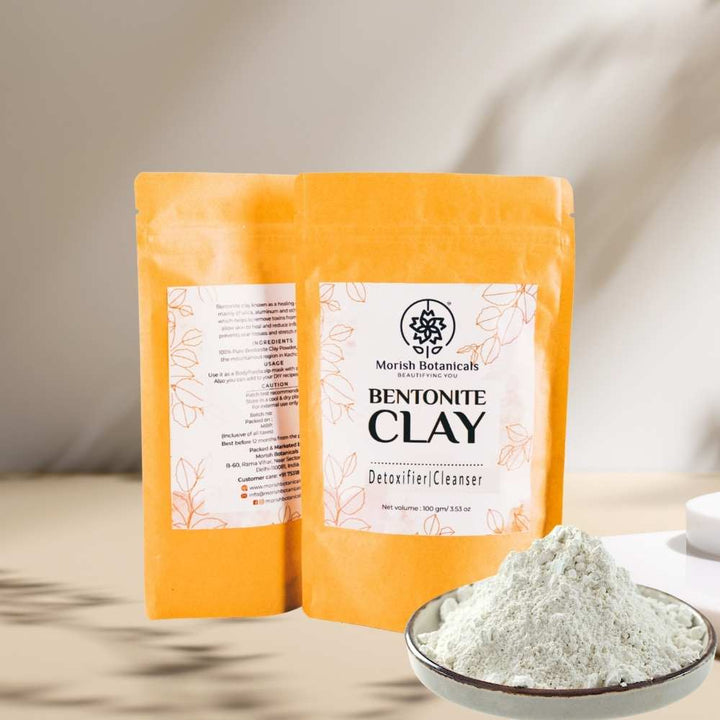 Bentonite Clay Powder Mask | Improves Dull Skin | Clogged Pores | 100 GM