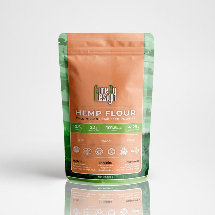 Hemp Seed Flour | Cold Milled | Natural | Vegan | Gluten Free | 500 GM