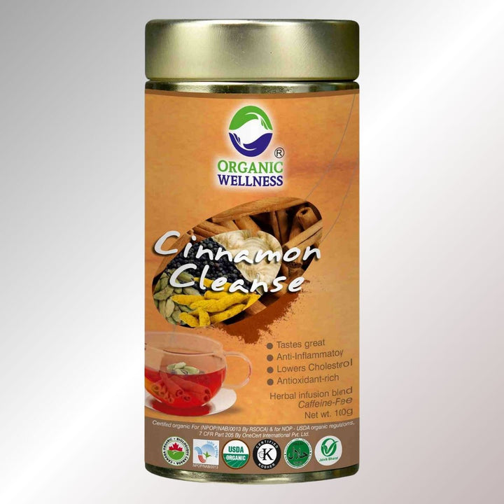 Cinnamon Cleanse Herbal Tea | Caffeine-Free | Enhance Detoxification | 100 GM