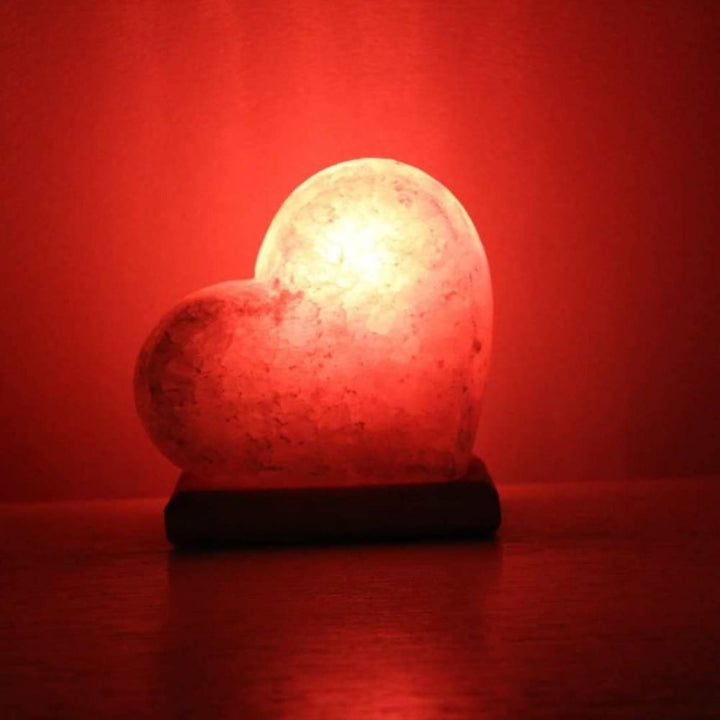 Heart Shape Himalayan Salt Lamp | Hand-Crafted 