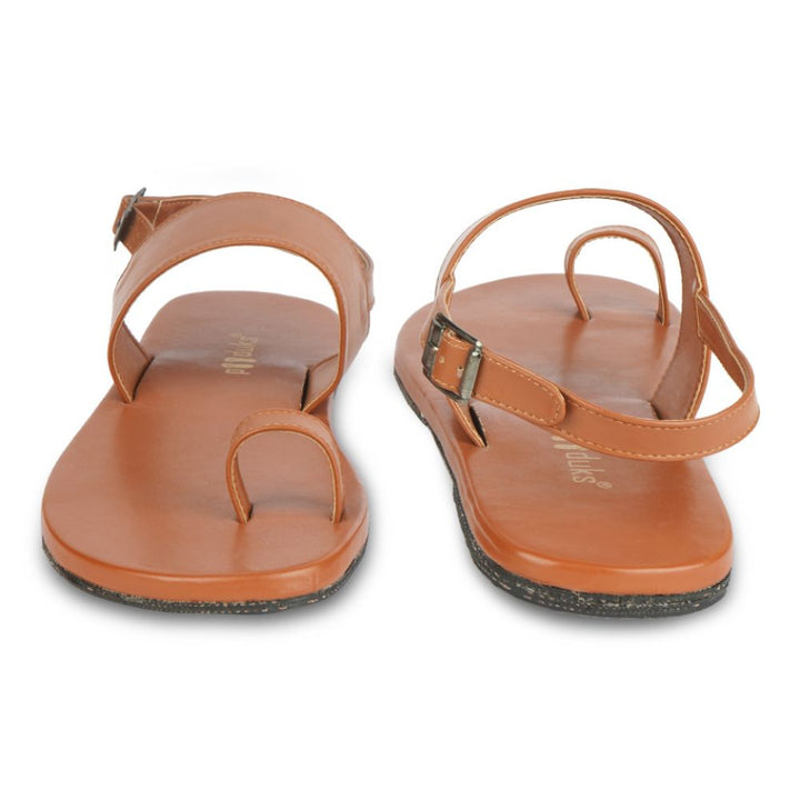 Brown Flat Sandals For Men | Timeless & Versatile Design | Hand-Crafted | Vegan