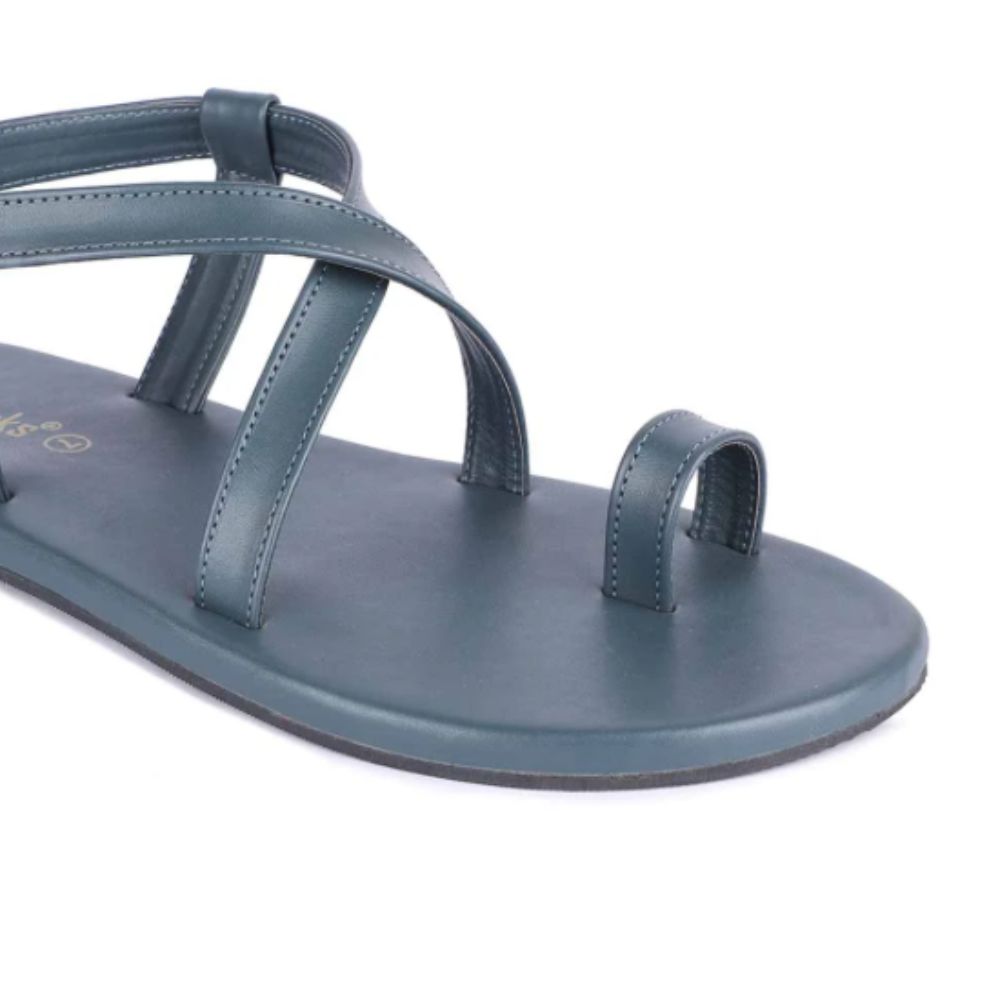 Steel Grey Sandals For Men | Captivating Comfortable And  Eco-friendly Wear