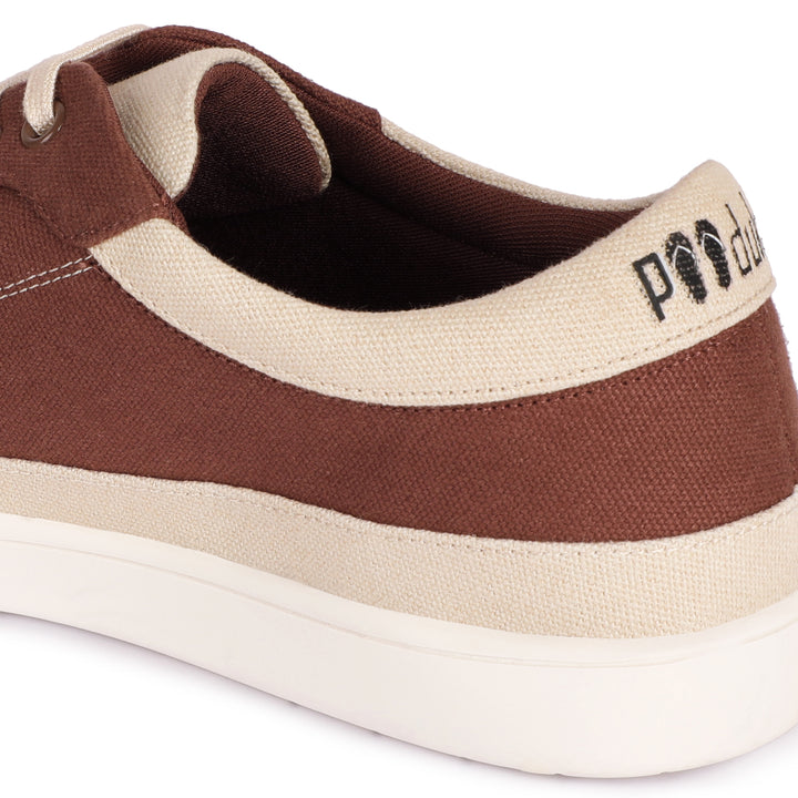 Wooden Brown Sneakers | Stay Sustainably Stylish From Dawn till Dusk | Odour Free