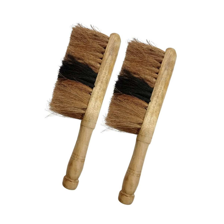 Banister Dusting Brush| Sustainable | Coconut Coir & Wood | Set of 2