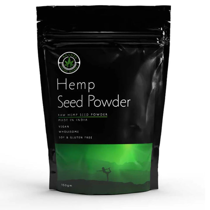 Hemp Seed Powder | Plant-Based Protein Supplement | Gluten Free | Pouch of 150 GM