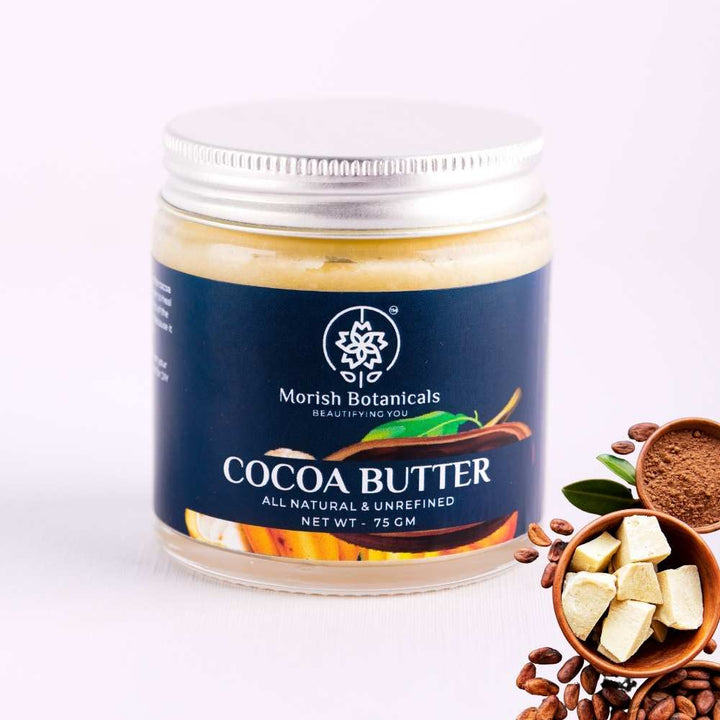 Natural Cocoa Butter Moisturiser | Skin Repair | Anti-Wrinkle | Organic | 75 GM