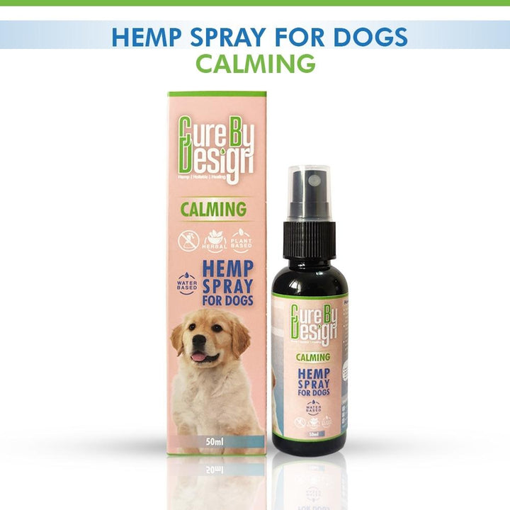 Hemp Calming Spray for Dogs  | Water Based | Herbal | Plant Based | 50 ML