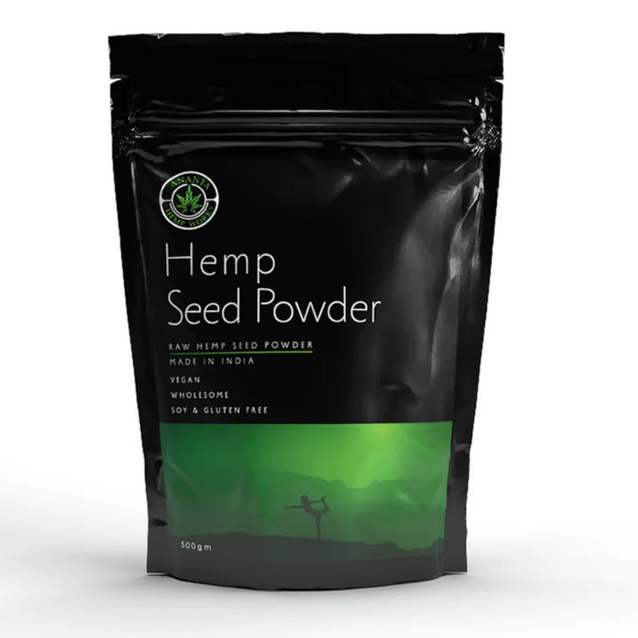 Hemp Seed Powder | Plant-Based Protein Supplement | Gluten Free | Pouch of 500 GM