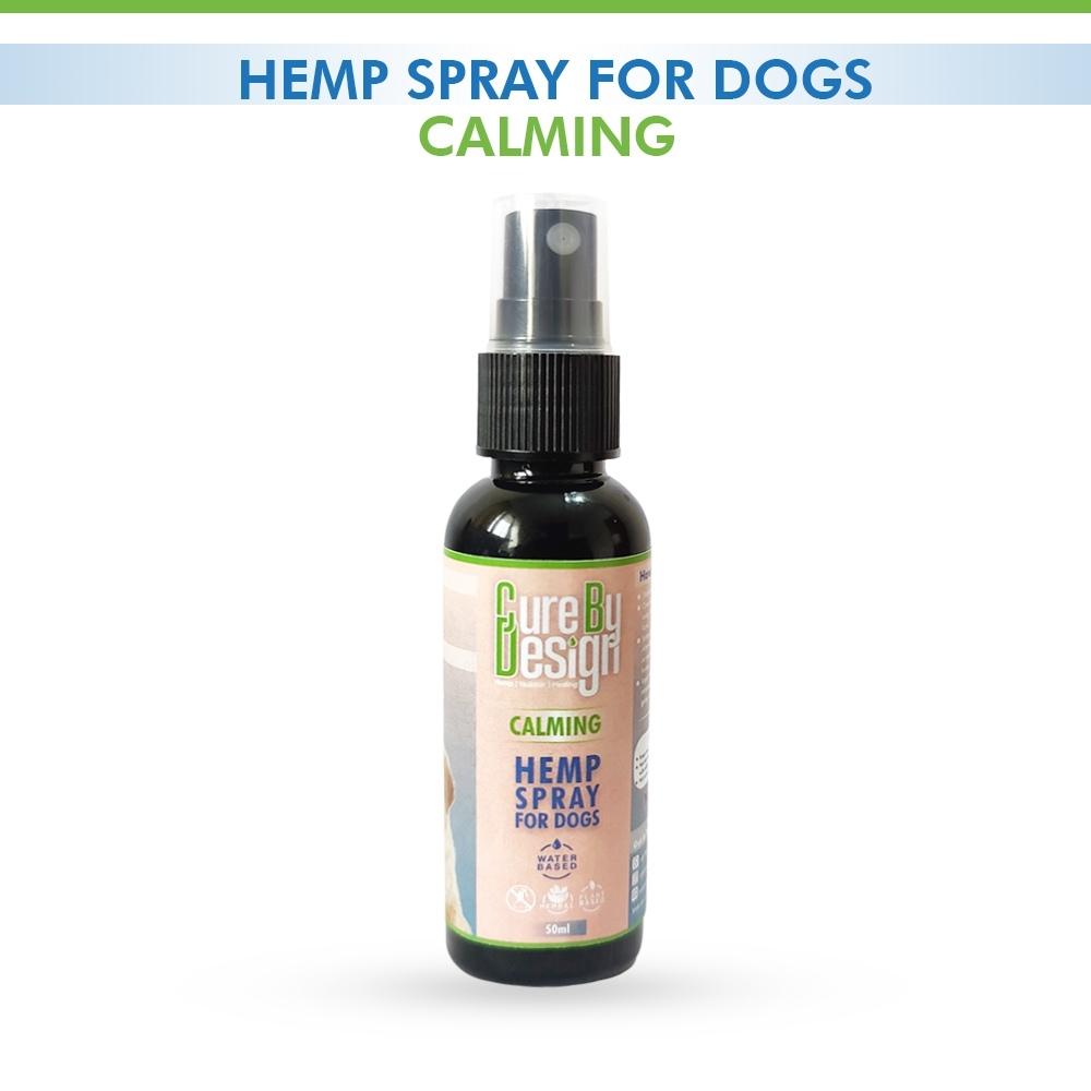 Hemp Calming Spray for Dogs  | Water Based | Herbal | Plant Based | 50 ML