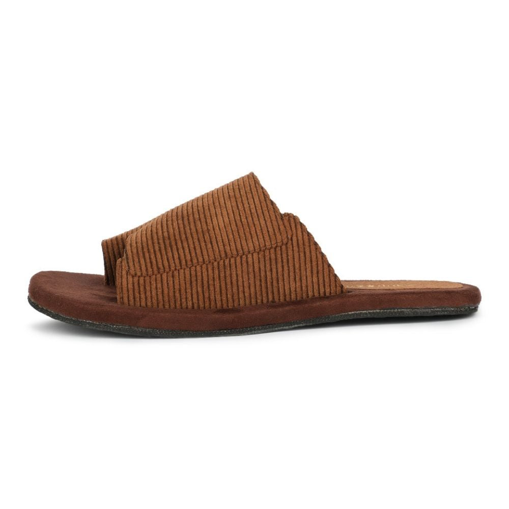 Mud Dark Brown Casual Flats | Unique With A Fashionable Flair | Eco Positive