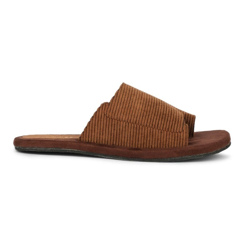 Mud Dark Brown Casual Flats | Unique With A Fashionable Flair | Eco Positive