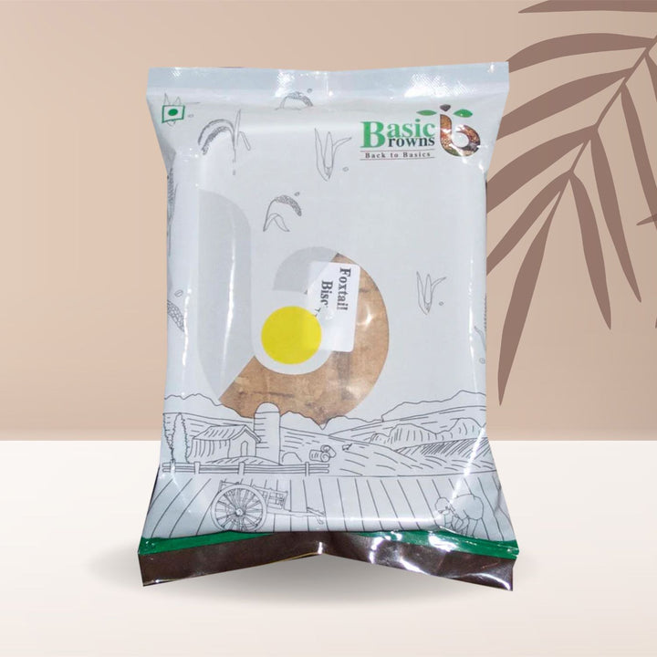 Foxtail Cookies | Healthy Tea-Time Millet Cookies | Organic | 250 GM