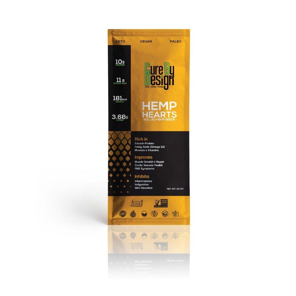 Hemp Hearts | Hulled Hemp Seeds | Protein Rich | Omega 3 & 6 | 50 GM