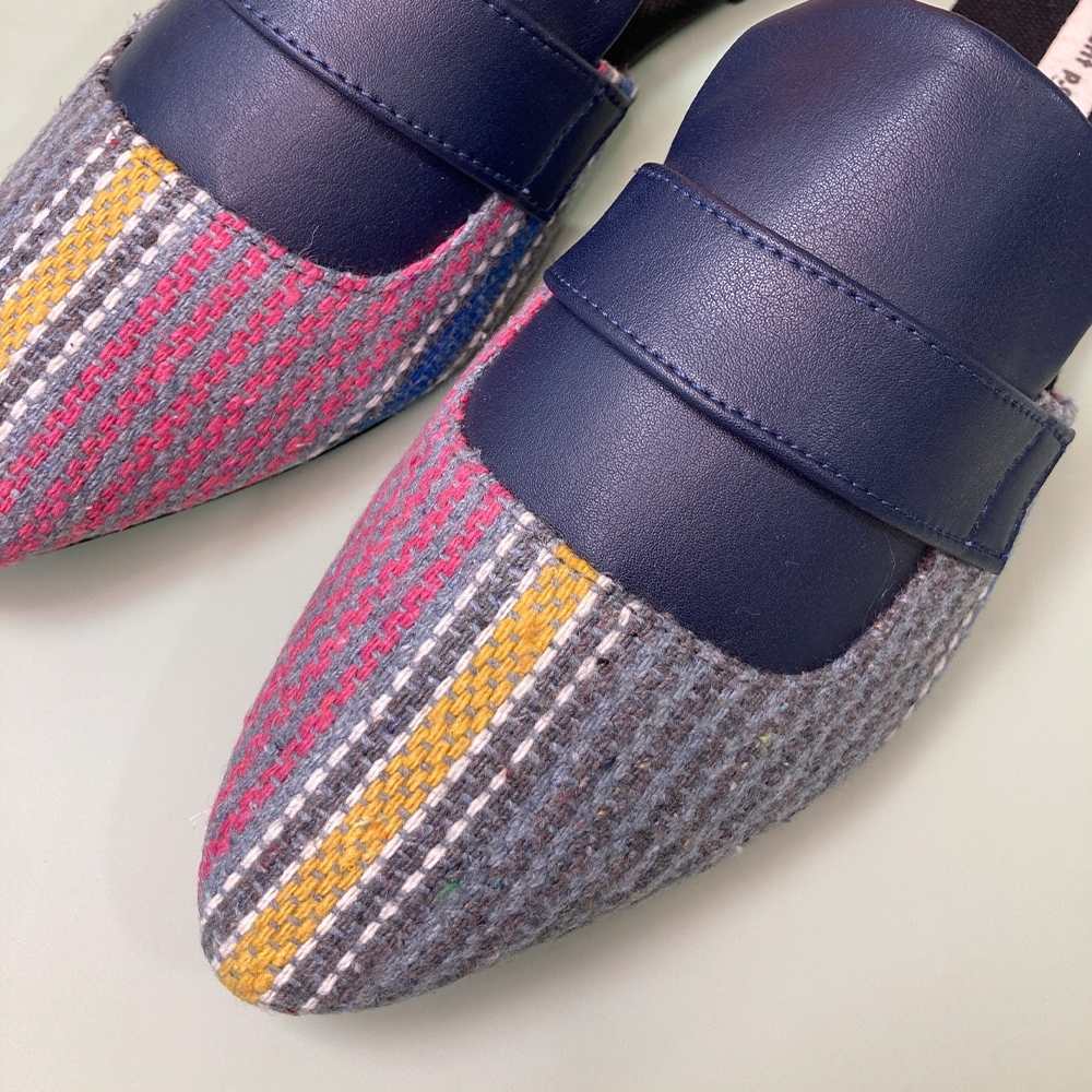 Cactus Leather Mules for Women | Chic Formal Wear | Multi-colour