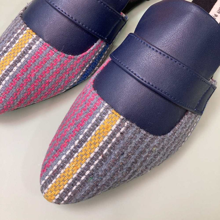 Cactus Leather Mules for Women | Chic Formal Wear | Multi-colour