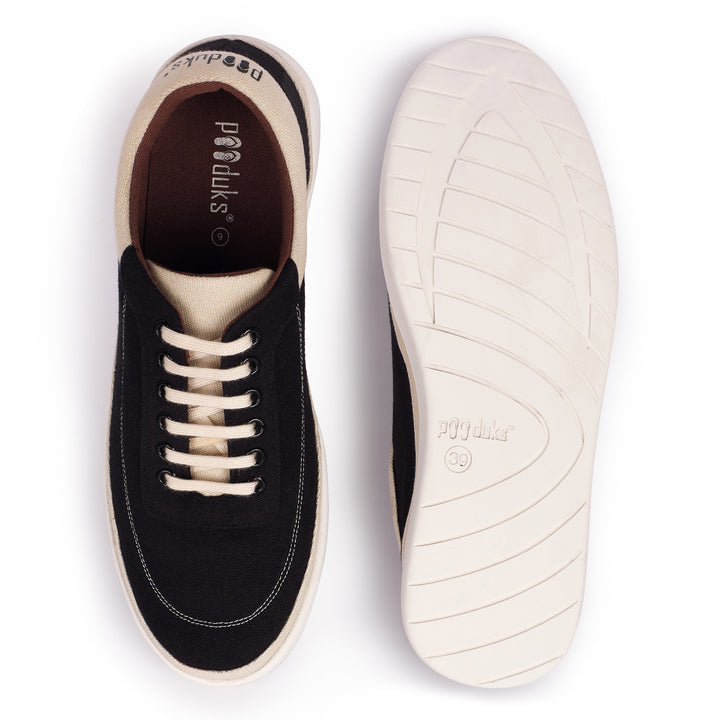 Anti-Skid Sneakers | Step Out With Green and Eco-Friendly Attitude | Black