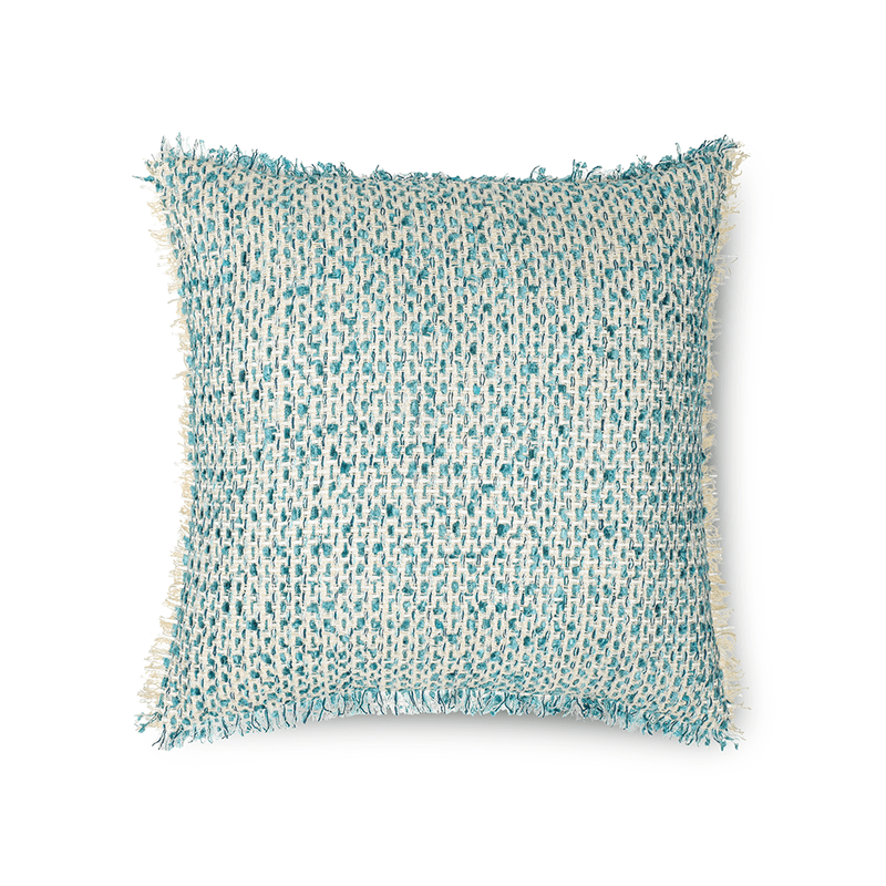 Flakes Cushion Cover | Contemporary Home Furnishings | Cotton | 16 x 16 Inch