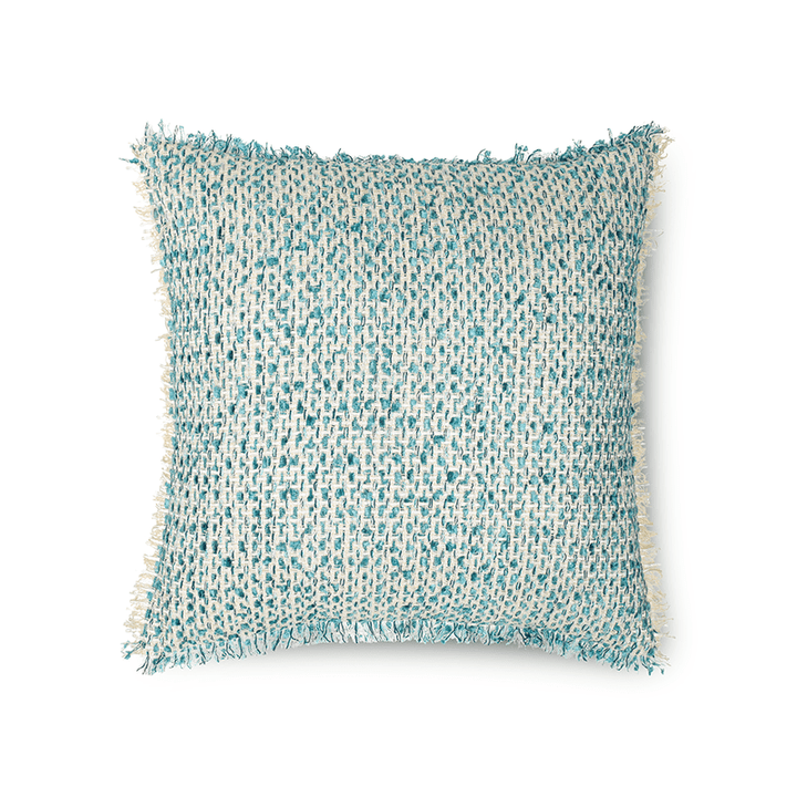 Flakes Cushion Cover | Contemporary Home Furnishings | Cotton | 16 x 16 Inch