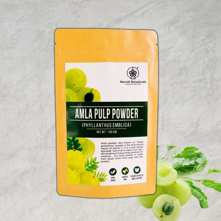 Amla Pulp Powder | Hair Growth | Skin  Care | Vit C/ERich | Vegan | 100 GM