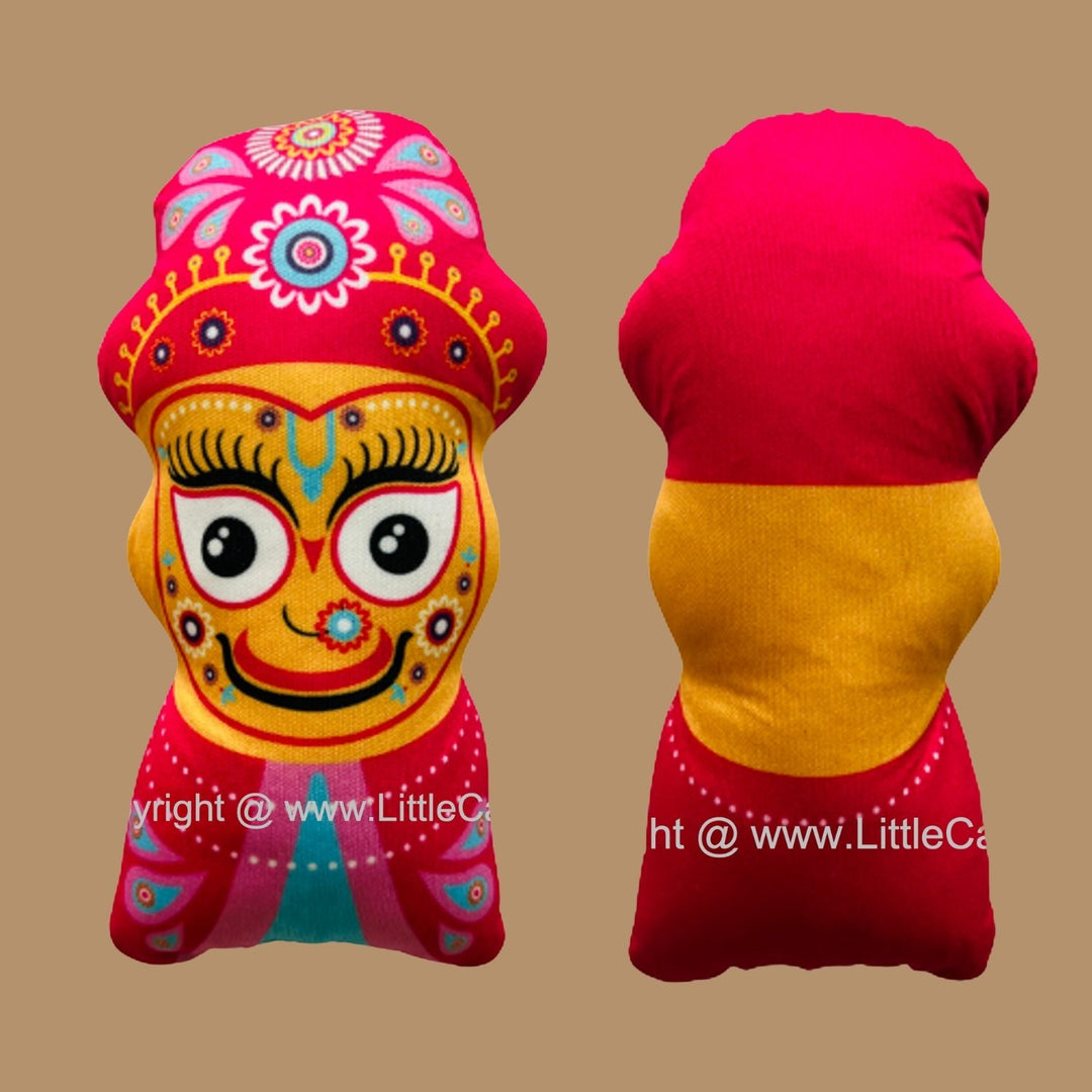 Lord Jagannath, Balarama, Subhadra | Indian Mythological Toys | Set Of 3