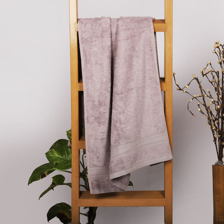 Natural Bamboo Bath Towel | Eco Friendly | Chemical Free | Grape | Single Piece