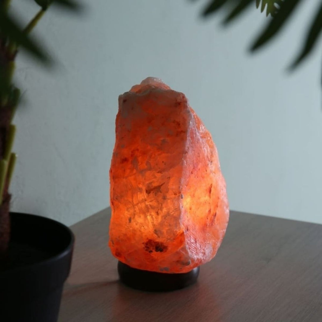 Hand-Crafted Rock Shape Himalayan Salt Lamp | Authentic | 2.5-4 KG