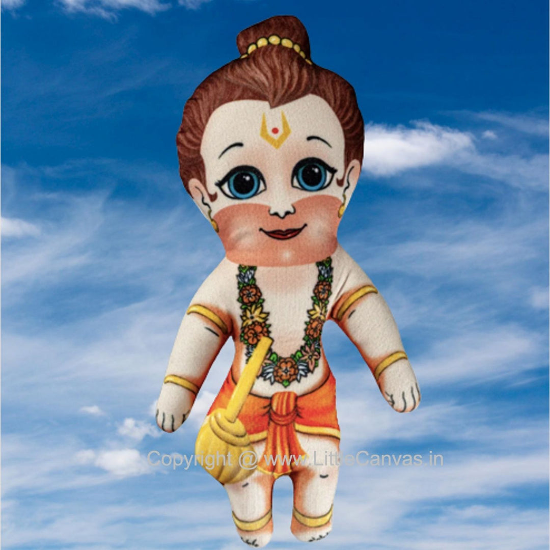 Lord Hanuman Plush Doll | Indian Mythological Toys  | Handcrafted | Sustainable