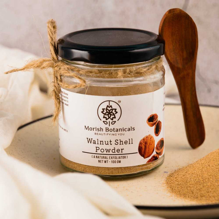 Natural Walnut Shell Powder Scrub | Skin & Foot Care | Exfoliator | Organic | 100 GM