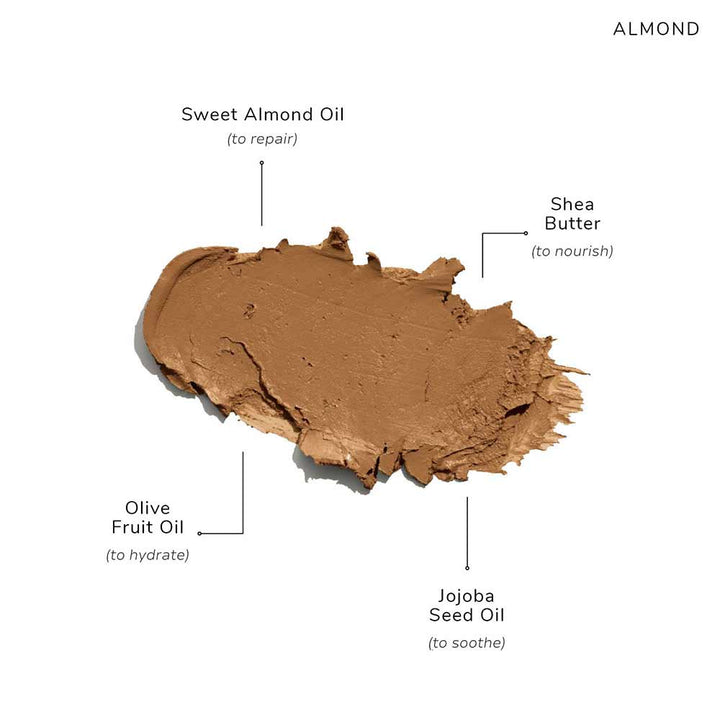 Almond Face Stick | SPF 15 | Natural | Warm with Golden Undertone | 8 GM