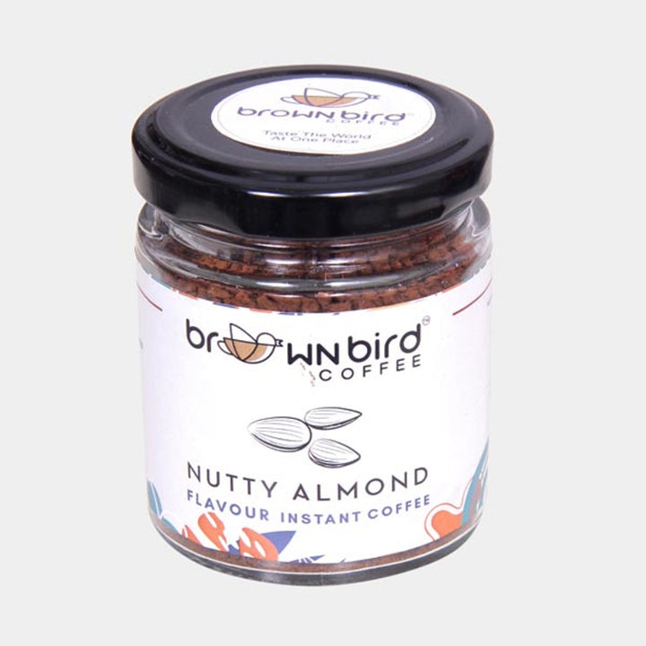 Nutty Almond Instant Coffee | Granular Powder | Woody & Toasty Flavoured