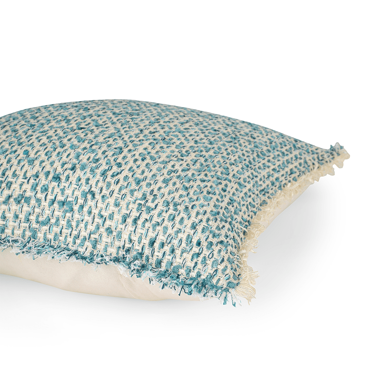 Flakes Cushion Cover | Contemporary Home Furnishings | Cotton | 16 x 16 Inch