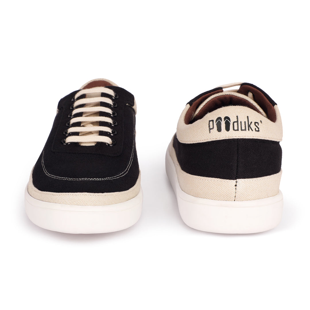 Anti-Skid Sneakers | Step Out With Green and Eco-Friendly Attitude | Black