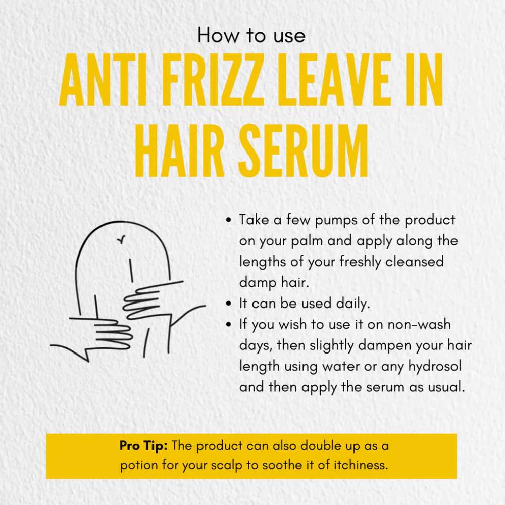 Anti-Frizz Leave In Conditioner | Avacado | Split-Ends | 50 ML