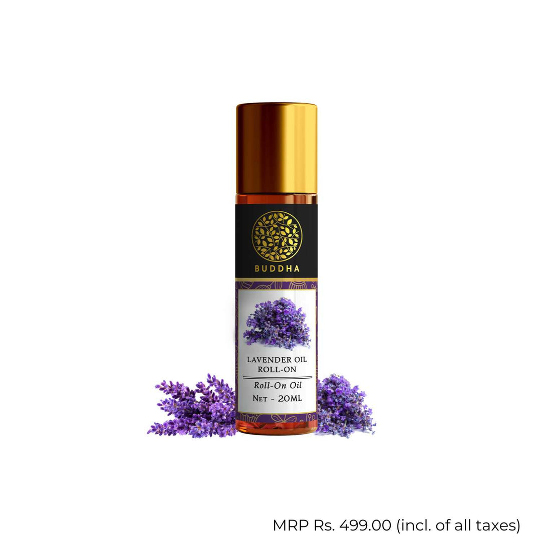 Lavender Therapeutic Roll-On | Stress, Headache & Insomnia Relief | Kids Safe